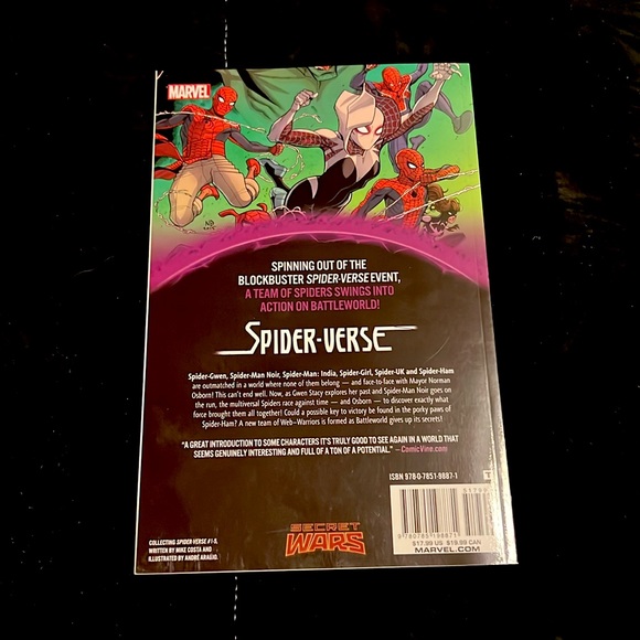 Spider-Verse: Warzones (Secret Wars: Warzones!: Spider-Verse) by Mike Costa - Picture 3 of 3